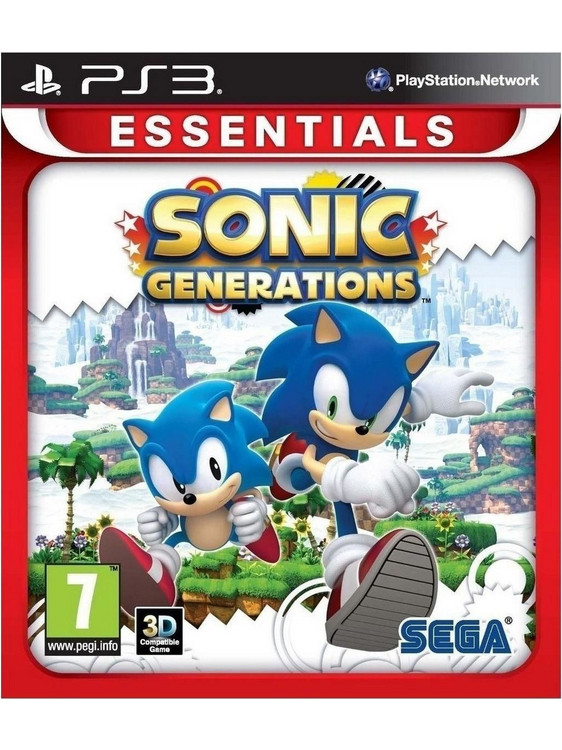 Sonic Generations Essentials Edition PS3