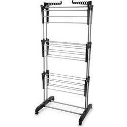 Stewe Home STE-036915-P36915 Πτυσσόμενη Κάθετη Απλώστρα Ρούχων Δαπέδου 72.5x63.5x170cm με Μήκος Απλώματος 20m