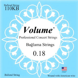 Volume 110KB Σετ Μπαγλαμά 18" Medium Tension