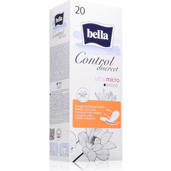 Bella Control Discreet Ultra Micro Σερβιέτες Ακράτειας 1 Σταγόνες 20τμχ
