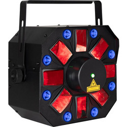 Eliminator Furious Three RG UV Φωτορυθμικό Laser Wash LED DMX UV / Πράσινο / Κόκκινο