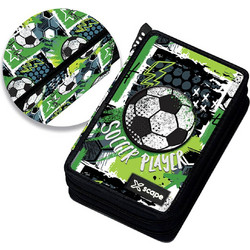 Graffiti Xscape Football Κασετίνα Γεμάτη με 2 Θήκες Πράσινη 269331