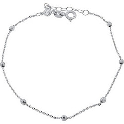 Million Diamonds Γυναικείο Βραχιόλι Αλυσίδα από Λευκόχρυσο 14K BRA21439