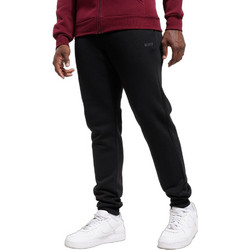 Nuff Ανδρικό Παντελόνι Φόρμας Fleece με Λάστιχο Μαύρο M27-74092-10