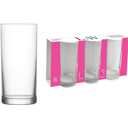 Liberty Σετ Ποτήρια Ποτού Γυάλινα 295ml 3τμχ 06514388