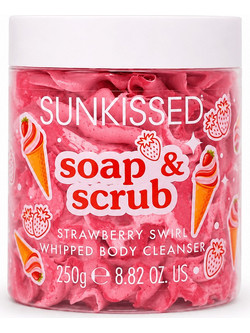 Sunkissed Strawberry Swirl Scrub Σώματος 250gr