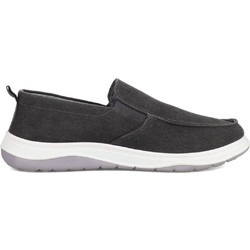 Migato Ανδρικά Μοκασίνια Loafers Δερμάτινα Ανθρακί 100046194-015