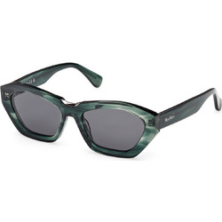 Max Mara MM0169-98A Γυναικεία Γυαλιά Ηλίου Cat Eye Κοκάλινα Γκρι με Μαύρο Φακό