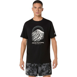 ASICS FUJITRAIL Logo Ανδρικό Αθλητικό T-Shirt Μαύρο 2011D527-001