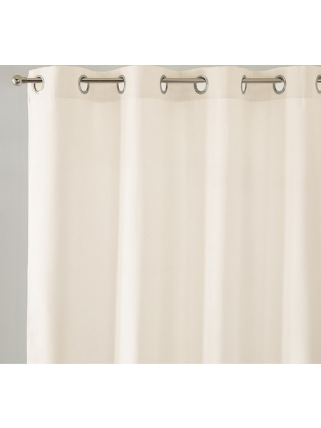 La Redoute Κουρτίνα Συσκότισης με Τρουκς 140x180 Voda 324215352 Εκρού