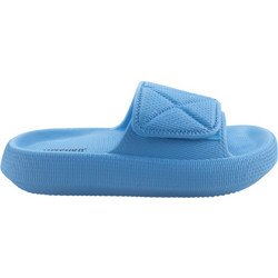Mitsuko Γυναικείες Παντόφλες Καλοκαιρινές Flatforms Μπλε SA66755W