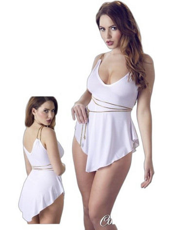 Cottelli Sexy Φόρεμα Λευκό 27000262050