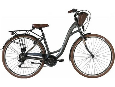 Carrera City C8 Γυναικείο Ποδήλατο Πόλης 28" με 7 Ταχύτητες Γκρι