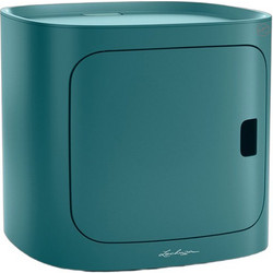 Lechuza Pila Color Storage Αυτοποτιζόμενη Γλάστρα Εσωτερικού Χώρου Τετράγωνη Πλαστική Πετρόλ 35x35x33cm 15922