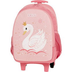 Polo Junior Fizz Swan Σχολική Τσάντα Πλάτης Νηπιαγωγείου Ροζ 965001-8449
