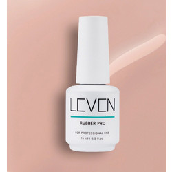 Leven Somon Rubber Base Ημιμόνιμο Βερνίκι Νυχιών 15ml