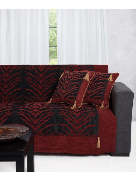 Silk Fashion Σετ Ριχτάρια 3τμχ 306 Μαύρο Κόκκινο