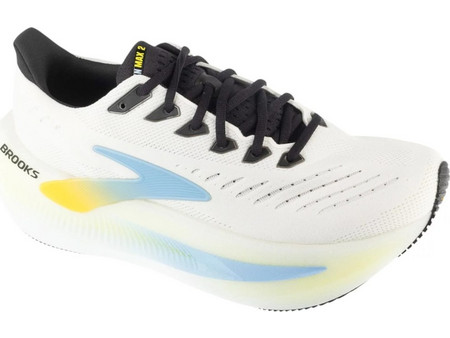Brooks Glycerin Max 2 Ανδρικά Αθλητικά Παπούτσια για Τρέξιμο Λευκά 1104791D-185