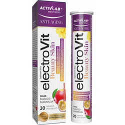 Activlab Electrovit Skin Mango Maracuja 20 Αναβράζοντα Δισκία