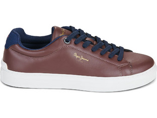 Pepe Jeans Camden Mode Ανδρικά Sneakers Καφέ PMS000062-898