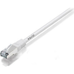Equip S/FTP Cat.6 Καλώδιο Δικτύου Ethernet 0.25m White 605513