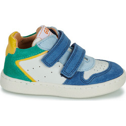 GBB Παιδικά Sneakers Μποτάκια Μπλε Πράσινα Κίτρινα AN250-12