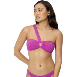 Ysabel Mora Bikini Top με Έναν Ώμο Μωβ 83466