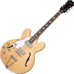Epiphone Casino LH Ηλεκτρική Κιθάρα Hollow με Μαγνήτες HH & Ταστιέρα Indian Laurel Natural