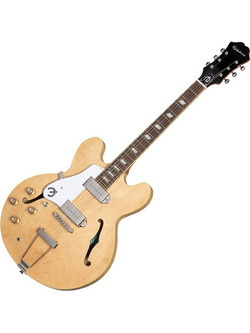 Epiphone Casino LH Ηλεκτρική Κιθάρα Hollow με Μαγνήτες HH & Ταστιέρα Indian Laurel Natural