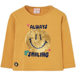 Boboli Παιδικό T-Shirt Μακρυμάνικο Κίτρινο 304007-1230