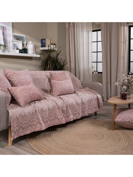Teoran Ριχτάρι Τριθέσιου Καναπέ 180x300 Piacenza 06 Pink