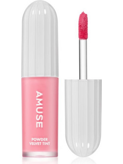 Amuse Powder Velvet 01 Rare Peach Long Lasting Matte Κραγιόν Liquid 3.3gr