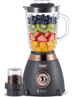 Raf R.2820 Μπλέντερ για Smoothie με Γυάλινη Κανάτα 1.5lt 450W