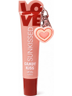 Sunkissed Candy Kiss Vanilla Lip Oil Tube με Χρώμα 15ml