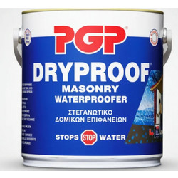 PGP Dryproof Masonry Waterproofer Επαλειφόμενο Μονωτικό Τσιμεντοειδές Κονίαμα Γκρι 25kg