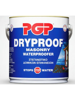 PGP Dryproof Masonry Waterproofer Επαλειφόμενο Μονωτικό Τσιμεντοειδές Κονίαμα Γκρι 25kg