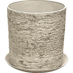 MarHome Κασπώ Polyresin Μπεζ 28x28cm 06-10003-S