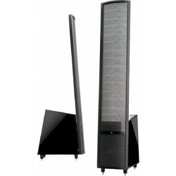Martin Logan ElectroMotion ESL Ζεύγος Ηχείων Hi-Fi Δαπέδου 300W Gloss Black