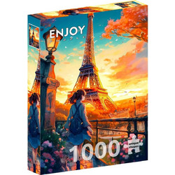 Puzzle ENJOY Puzzle Parisian Wanderlust 1000 Κομμάτια