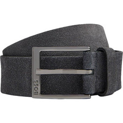 Hugo Boss Elloy-G-SdSz35 Ανδρική Ζώνη Δερμάτινη Navy Μπλε 50516742-401