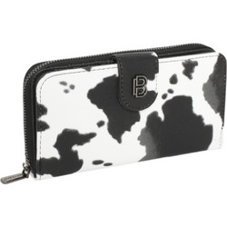 Bag to Bag Γυναικείο Πορτοφόλι με Clip & Φερμουάρ Λευκό HJ-3118