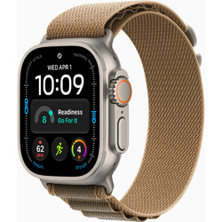Apple Watch Ultra 4 Cellular 49mm Titanium Natural Alpine Loop Desert