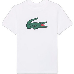 Lacoste Παιδικό T-Shirt Κοντομάνικο Λευκό 3TJ2725-001