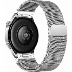 Hoco WH28 Λουράκι Μεταλλικό Silver (Universal 22mm)