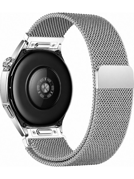 Hoco WH28 Λουράκι Μεταλλικό Silver (Universal 22mm)