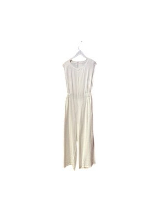 MY Tiffany Wearables Midi Καλοκαιρινό Καθημερινό Φόρεμα Μεταξωτό Λευκό S23B3156