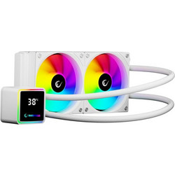Rampage Infinite V240 White Υδρόψυξη CPU 120mm ARGB για Socket AM3 / AM3+ / FM1 / FM2 / 2011 / 2066 / 2011-3 / AM4 / FM2+ / 1200 / 1700 / AM5 / 1851 / 115x
