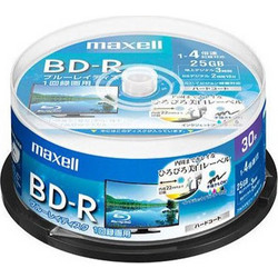Maxell Εγγράψιμα BD-R 4x Printable 25GB Cake Box 25τμχ