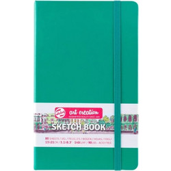 Royal Talens Art Creation Forest Green Sketchbook 13x21cm 140gr/m² 80 Φύλλα