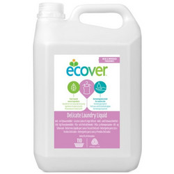Ecover Delicate Υγρό Απορρυπαντικό Πλυντηρίου Οικολογικό 111 Μεζούρες 5lt Refill